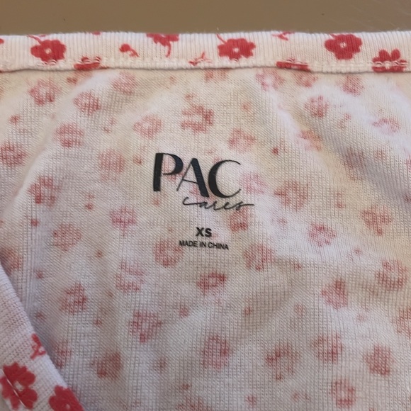PAC Sun Tank Tops XS White and Red Floral - Picture 2 of 7